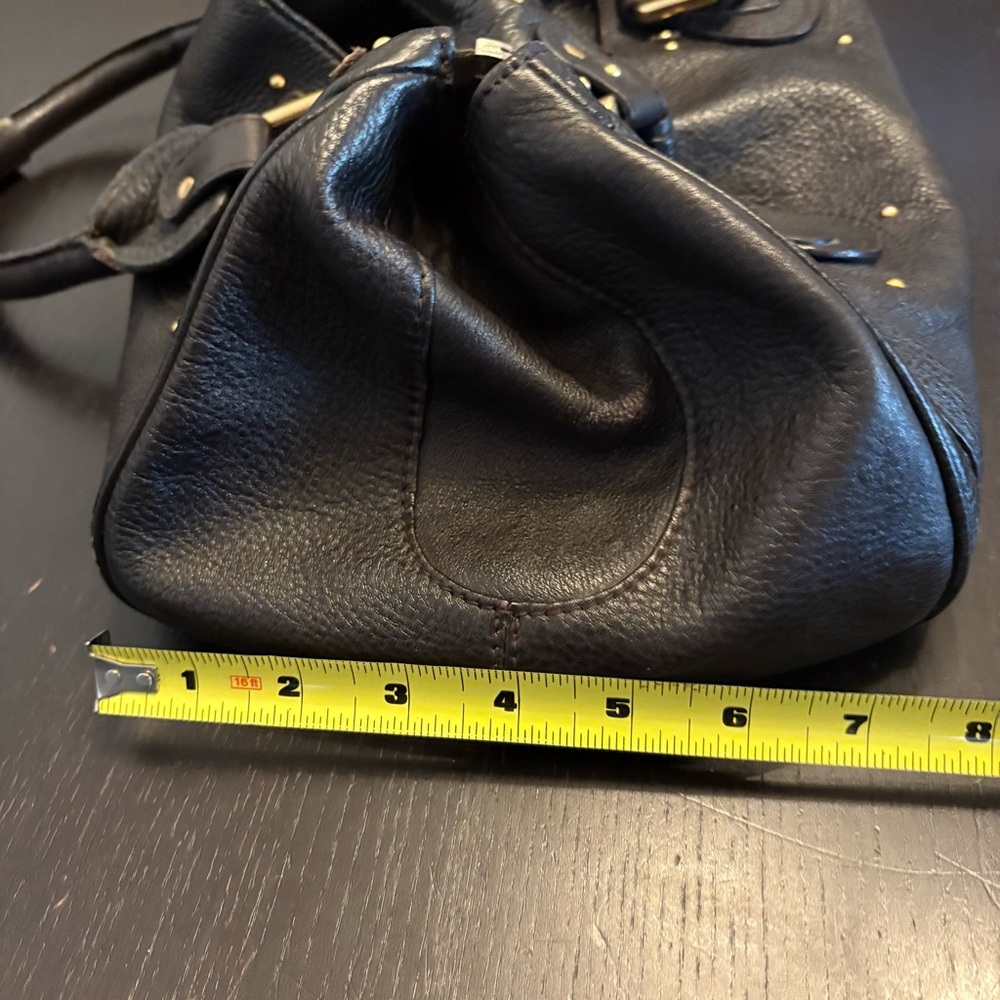 ❌SOLD❌ Vintage Chloe Paddington Shoulder Bag Black/Dark Brown - Picture 14 of 14